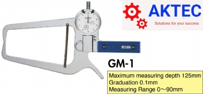 Thước cặp ngoài TECLOCK GM-1 (0～90mm/0.1mm)