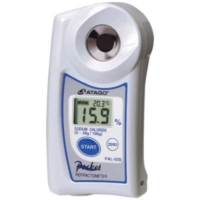 Khúc xạ kế đo độ mặn điện tử Atago PAL-03S (No. 4403)