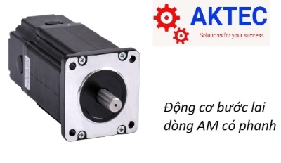 Động cơ bước lai dòng AM có phanh AM17HD4452-BR01