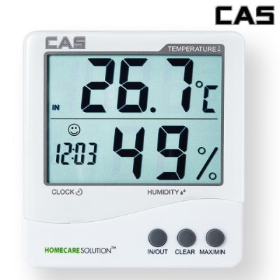 Đồng hồ đo nhiệt độ độ ẩm TE-201 CAS KOREA